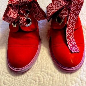 John Fluevog Discontinued Pandora Ankle Boots